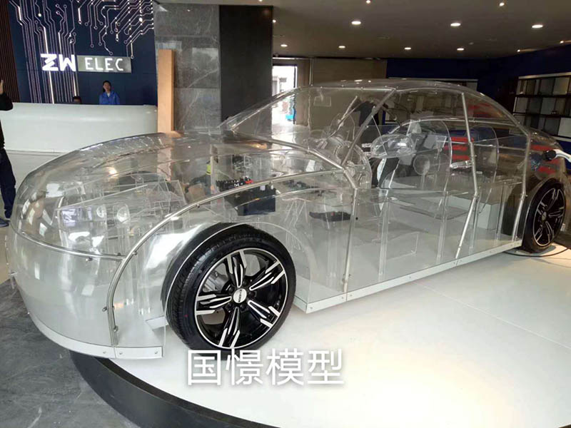 吐鲁番透明车模型